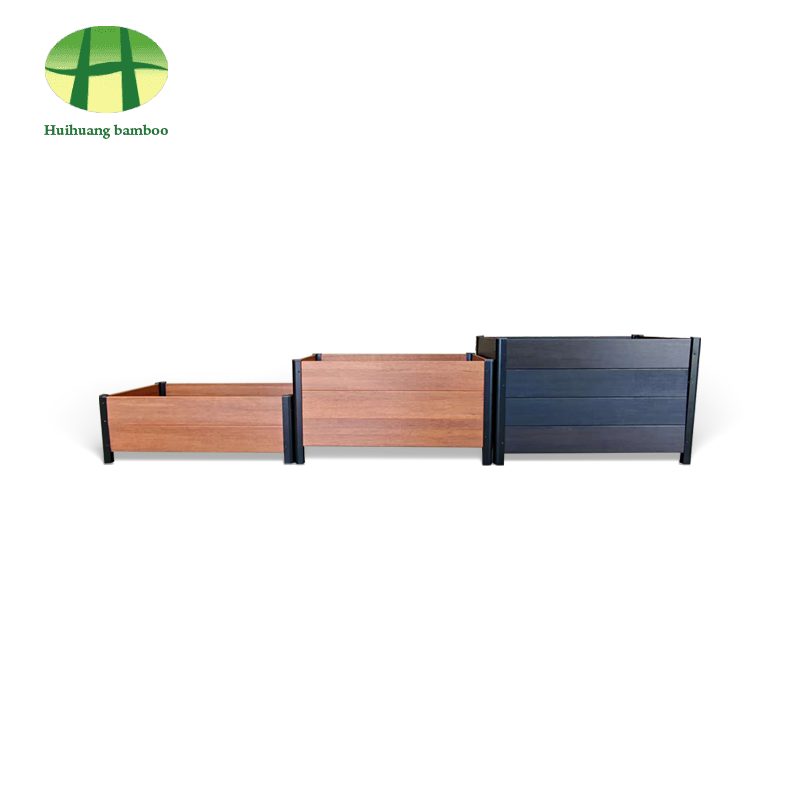 Açık hava koşullarına dayanıklı bambu ekici kompozit ahşap ekici kutusu