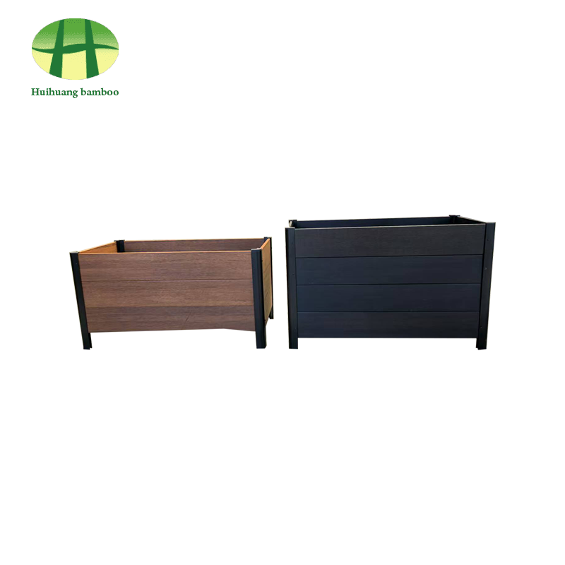 Açık hava koşullarına dayanıklı bambu ekici kompozit ahşap ekici kutusu