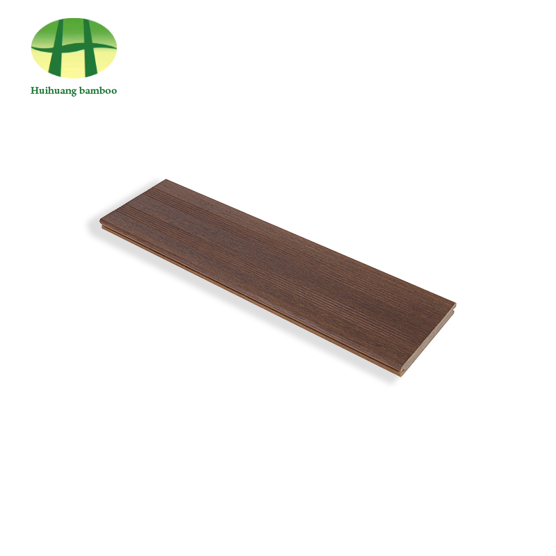 Kahve rengi bambu döşeme